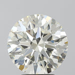 4 Carat Round - Natural Diamond - 3.71 - L - VVS2 - EX - EX - EX - Diamonds By Rothschild