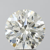 4 Carat Round - Natural Diamond - 3.71 - L - VVS2 - EX - EX - EX - Diamonds By Rothschild