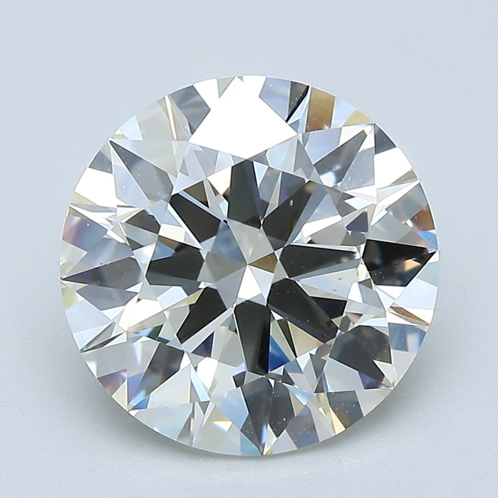 4 Carat Round - Natural Diamond - 3.85 - K - VS1 - EX - EX - EX - Diamonds By Rothschild