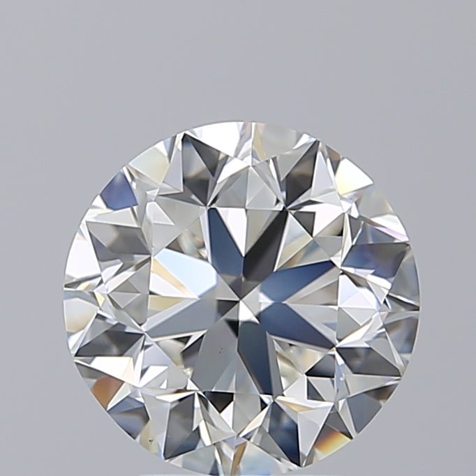 4 Carat Round - Natural Diamond - 4 - H - VS2 - VG - EX - VG - Diamonds By Rothschild