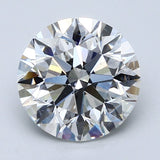4 Carat Round - Natural Diamond - 4.01 - E - SI2 - EX - EX - EX - Diamonds By Rothschild