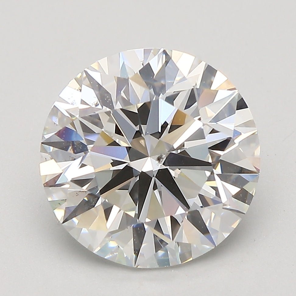 4 Carat Round - Natural Diamond - 4.01 - G - SI1 - EX - EX - EX - Diamonds By Rothschild