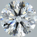 4 Carat Round - Natural Diamond - 4.01 - G - SI1 - EX - EX - EX - Diamonds By Rothschild