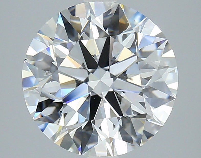 4 Carat Round - Natural Diamond - 4.01 - G - SI1 - EX - EX - EX - Diamonds By Rothschild