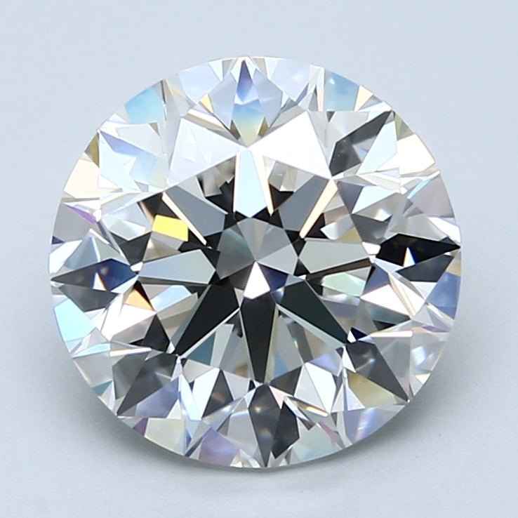 4 Carat Round - Natural Diamond - 4.01 - H - VVS1 - EX - EX - EX - Diamonds By Rothschild