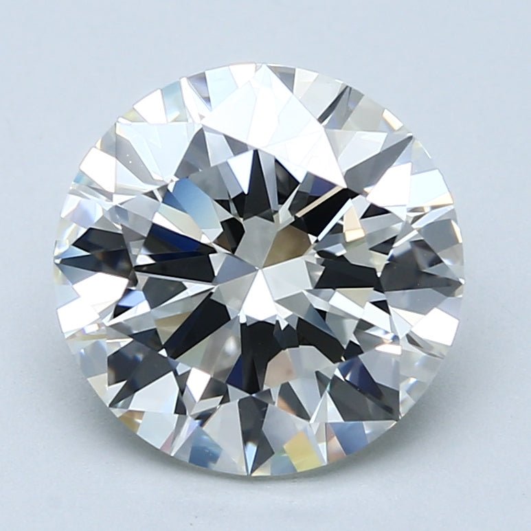 4 Carat Round - Natural Diamond - 4.01 - I - VS1 - EX - EX - EX - Diamonds By Rothschild