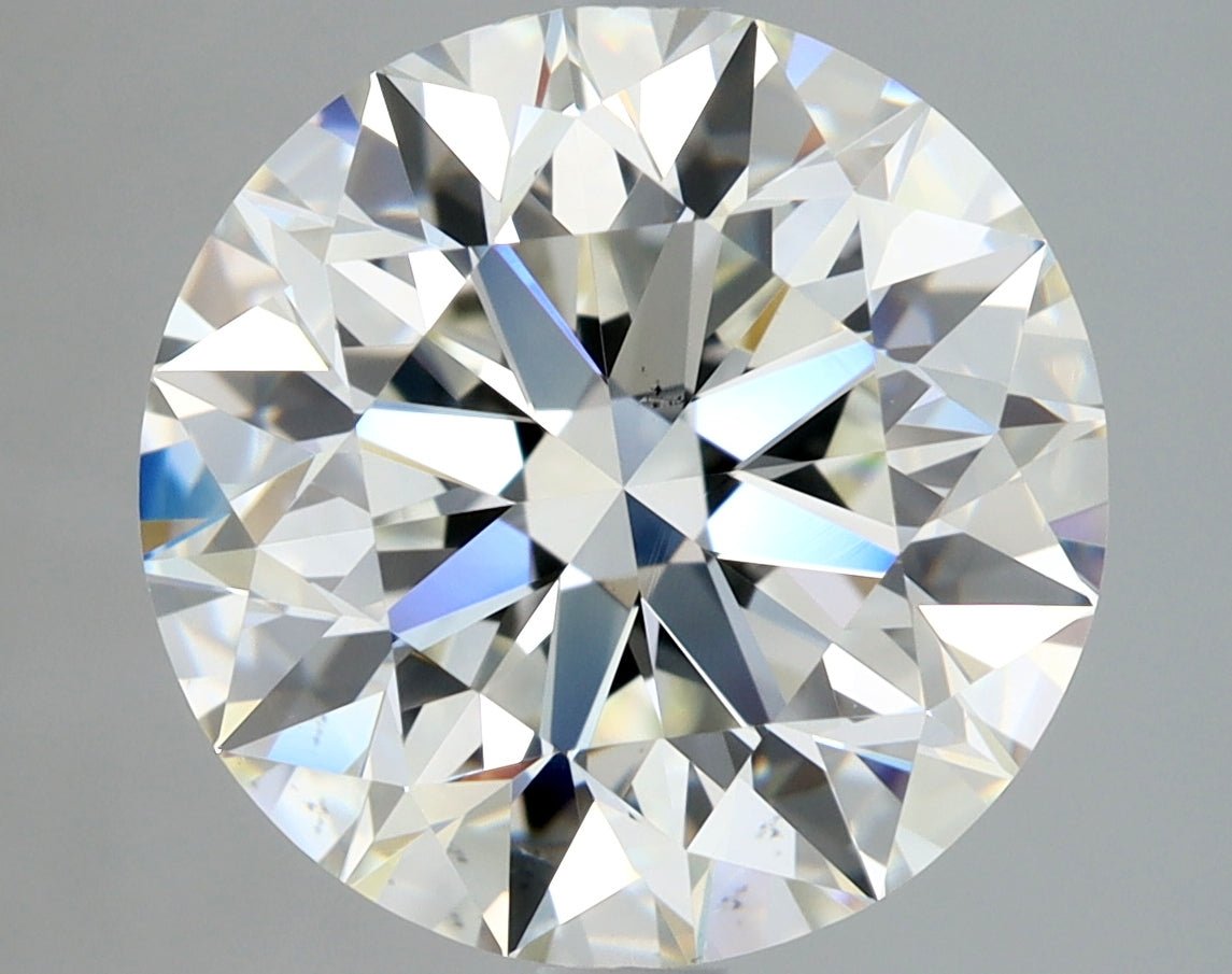 4 Carat Round - Natural Diamond - 4.01 - I - VS2 - EX - EX - Diamonds By Rothschild
