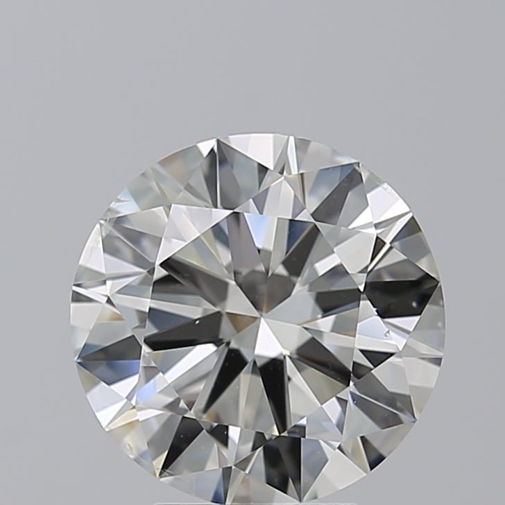 4 Carat Round - Natural Diamond - 4.01 - J - SI2 - EX - EX - VG - Diamonds By Rothschild