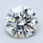 4 Carat Round - Natural Diamond - 4.02 - G - SI1 - EX - EX - EX - Diamonds By Rothschild