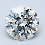 4 Carat Round - Natural Diamond - 4.02 - G - SI1 - EX - EX - EX - Diamonds By Rothschild
