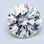 4 Carat Round - Natural Diamond - 4.02 - H - SI2 - EX - EX - EX - Diamonds By Rothschild