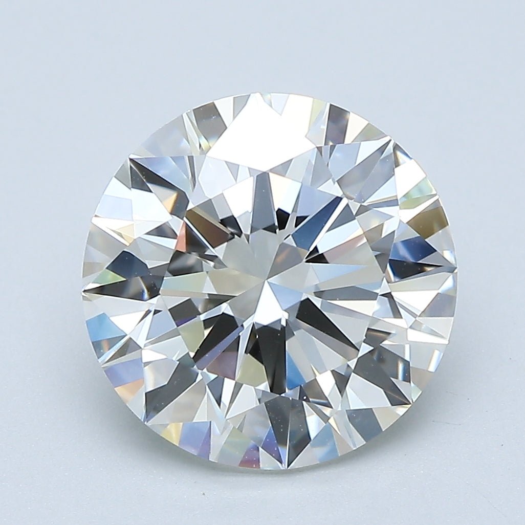 4 Carat Round - Natural Diamond - 4.02 - H - VS1 - EX - EX - EX - Diamonds By Rothschild