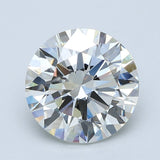 4 Carat Round - Natural Diamond - 4.02 - H - VS1 - EX - EX - EX - Diamonds By Rothschild