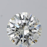 4 Carat Round - Natural Diamond - 4.02 - J - SI1 - EX - EX - EX - Diamonds By Rothschild