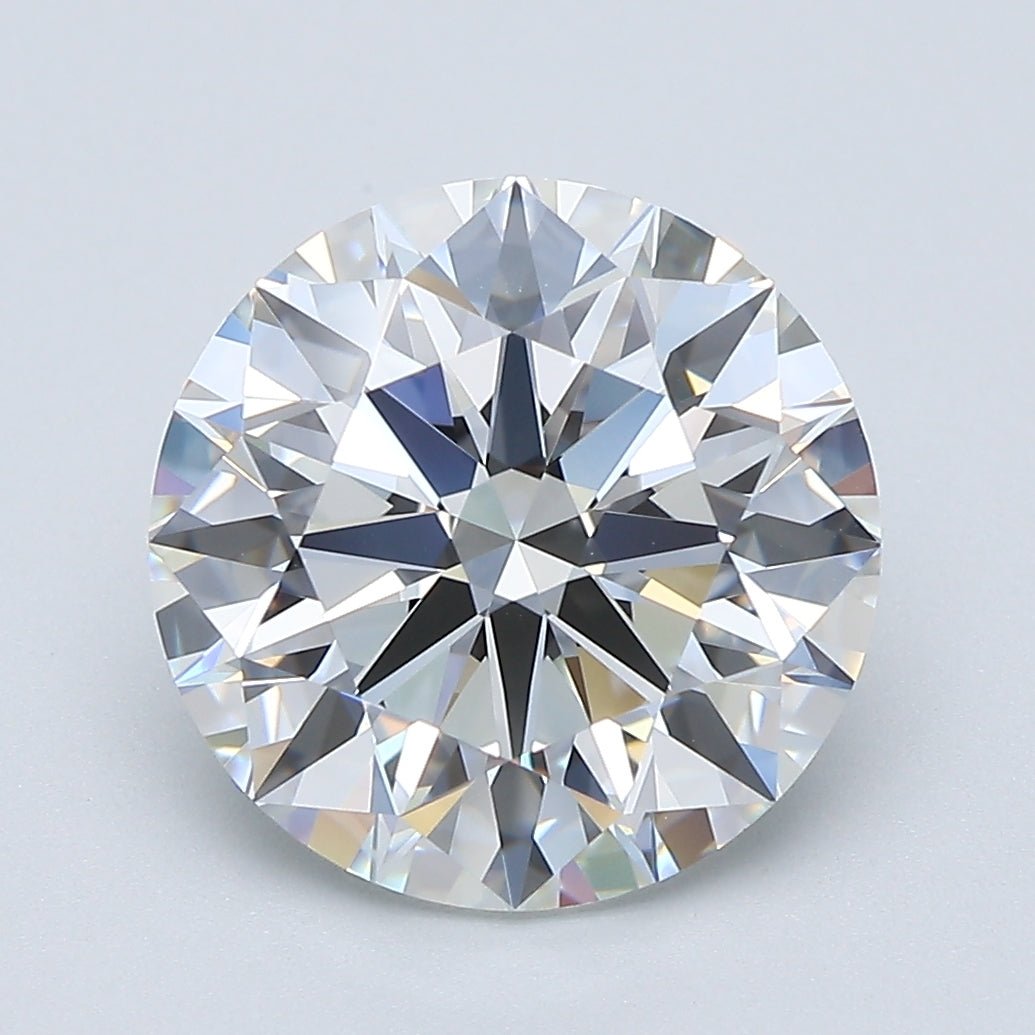 4 Carat Round - Natural Diamond - 4.04 - F - VVS2 - EX - EX - EX - Diamonds By Rothschild