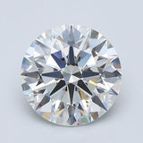 4 Carat Round - Natural Diamond - 4.04 - F - VVS2 - EX - EX - EX - Diamonds By Rothschild