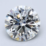 4 Carat Round - Natural Diamond - 4.25 - G - VVS1 - EX - EX - EX - Diamonds By Rothschild