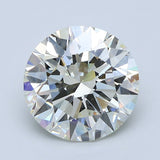 4 Carat Round - Natural Diamond - 4.25 - K - SI1 - EX - EX - EX - Diamonds By Rothschild