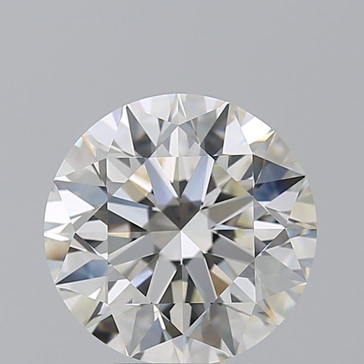 4 Carat Round - Natural Diamond - 4.28 - J - VS1 - EX - EX - EX - Diamonds By Rothschild
