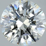 4 Carat Round - Natural Diamond - 4.31 - J - SI1 - EX - EX - EX - Diamonds By Rothschild