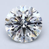 4 Carat Round - Natural Diamond - 4.41 - E - VS2 - EX - EX - EX - Diamonds By Rothschild
