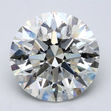 4 Carat Round - Natural Diamond - I - SI2 - 4.21 - EX - EX - EX - Diamonds By Rothschild