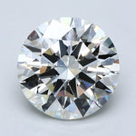 4 Carat Round - Natural Diamond - J - VS1 - 3.95 - EX - EX - EX - Diamonds By Rothschild