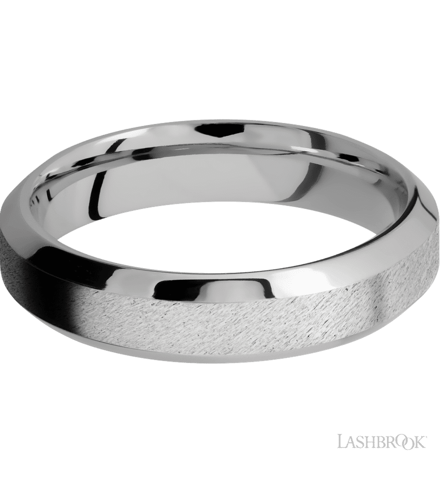5 mm wide High Bevel Cobalt Chrome band.