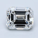 4.5 Carat Emerald - Natural Diamond - 4.4 - F - VS2 - VG - EX - VG - Diamonds By Rothschild