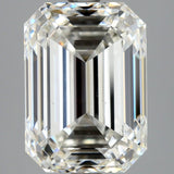 4.5 Carat Emerald - Natural Diamond - 4.49 - H - VS2 - VG - EX - VG - Diamonds By Rothschild