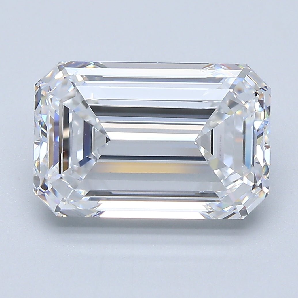 4.5 Carat Emerald - Natural Diamond - 4.51 - D - VS1 - VG - EX - EX - Diamonds By Rothschild