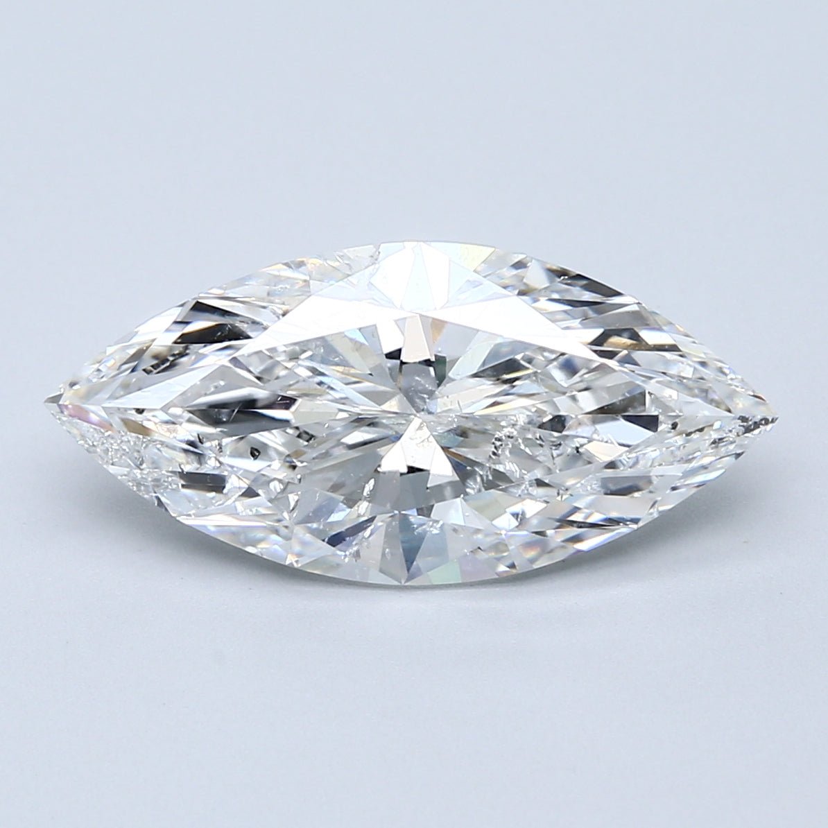 4.5 Carat Marquise - Natural Diamond - 4.51 - G - I1 - EX - VG - VG - Diamonds By Rothschild