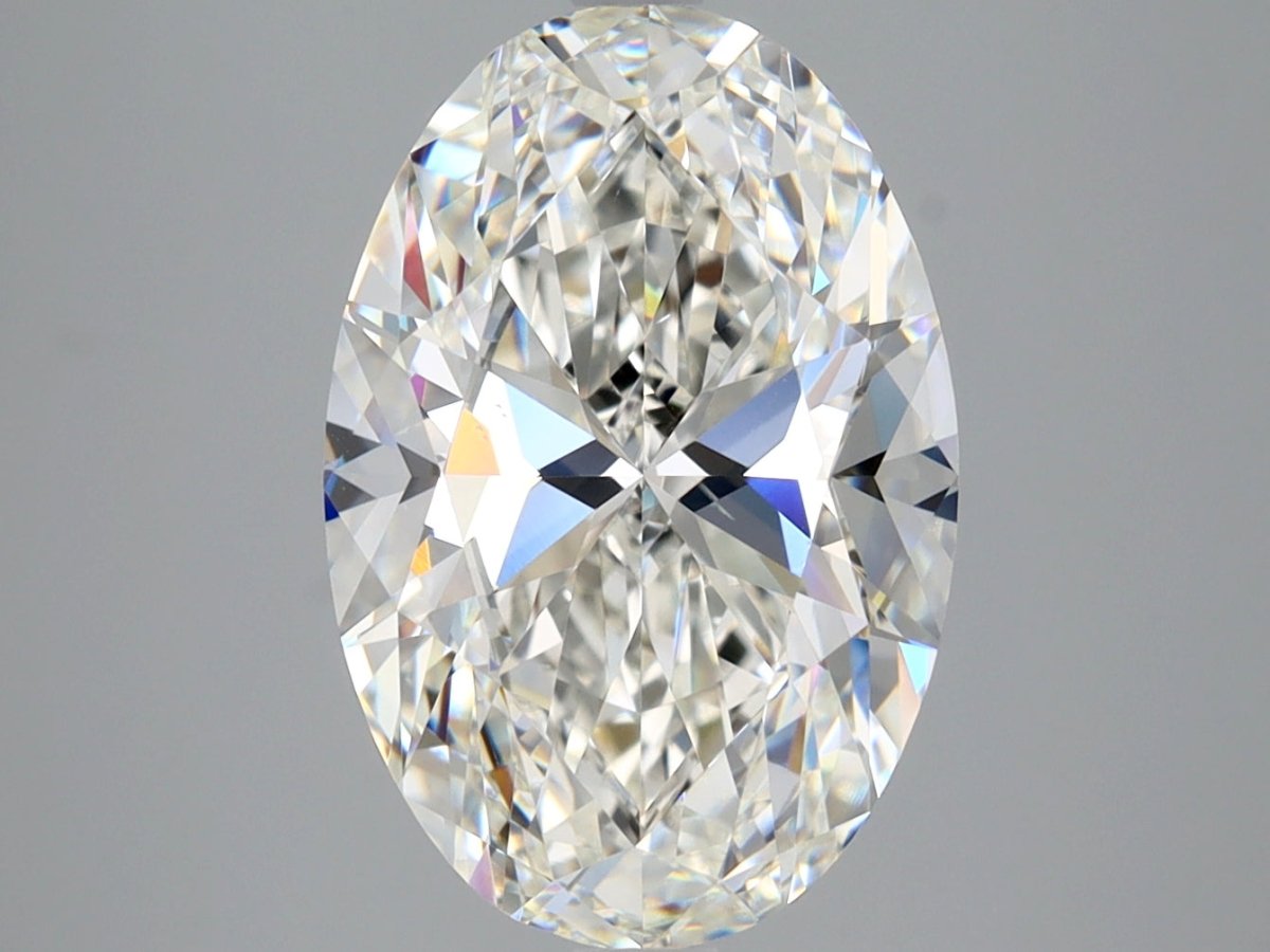 4.5 Carat Oval - Natural Diamond - 4.5 - G - VS2 - VG - EX - VG - Diamonds By Rothschild