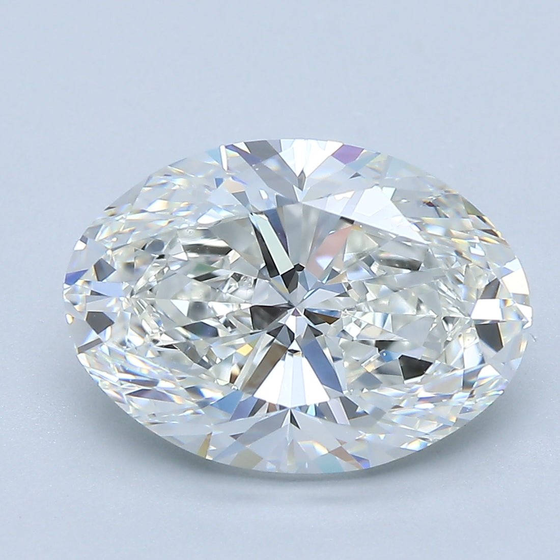 4.5 Carat Oval - Natural Diamond - 4.51 - G - VS2 - EX - EX - Diamonds By Rothschild