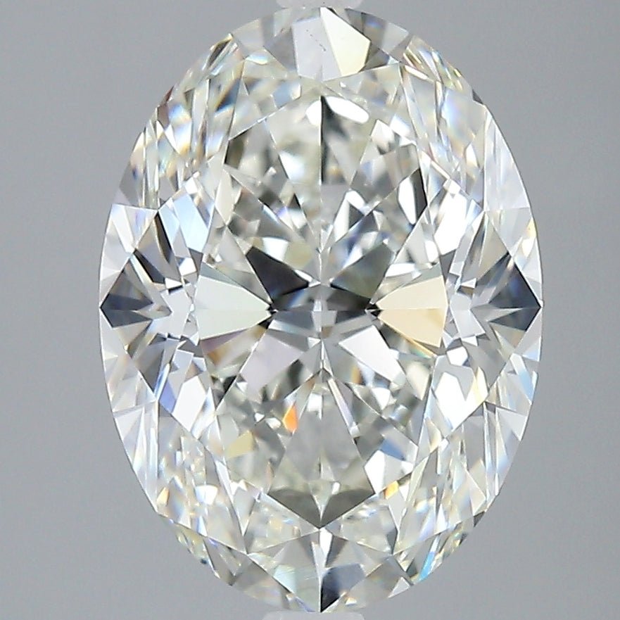 4.5 Carat Oval - Natural Diamond - 4.51 - I - VS2 - VG - EX - EX - Diamonds By Rothschild