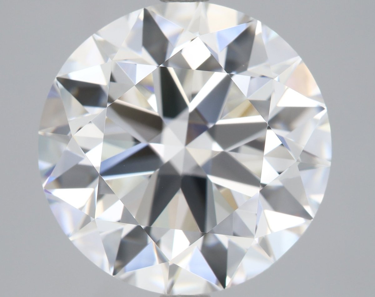 4.5 Carat Round - Natural Diamond - 4.5 - F - VS1 - EX - EX - Diamonds By Rothschild