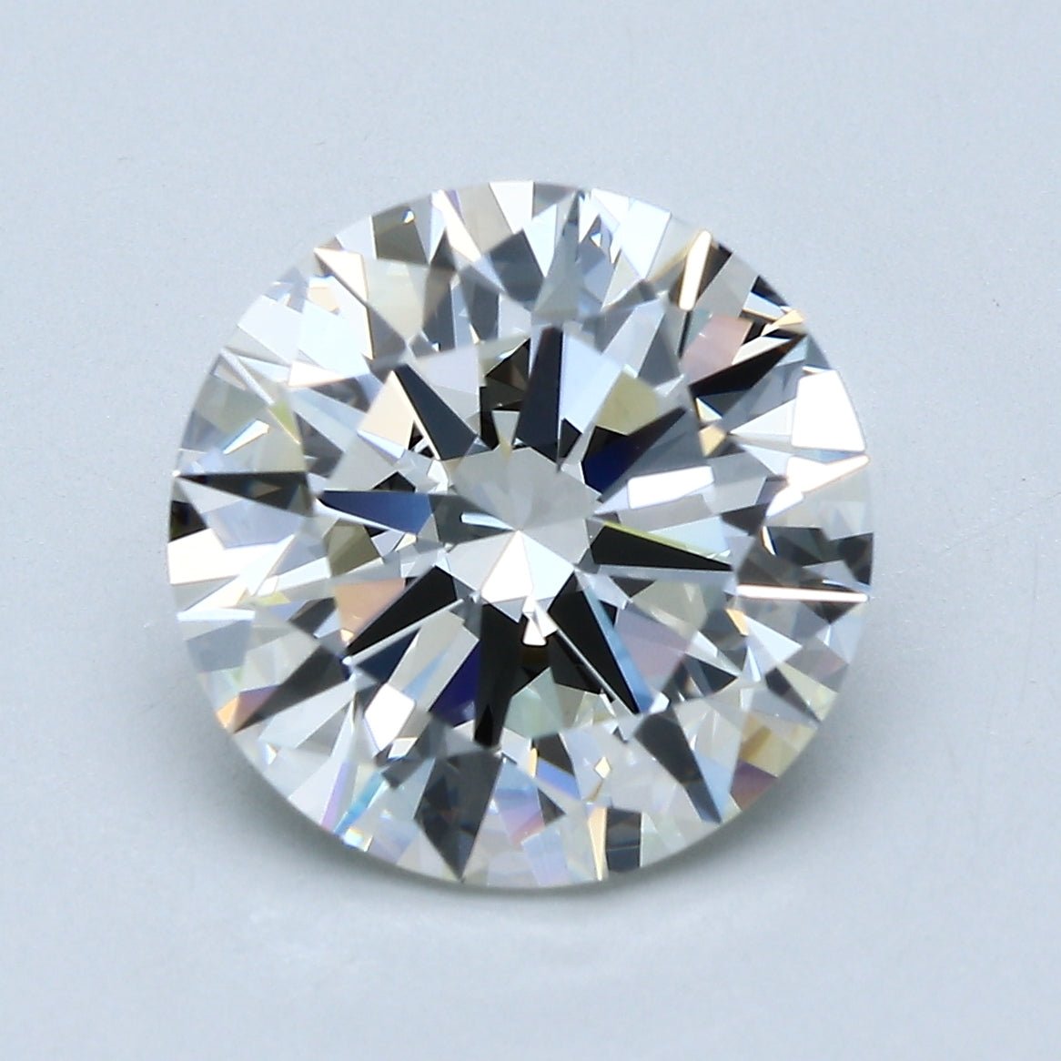 4.5 Carat Round - Natural Diamond - 4.63 - I - VVS2 - EX - EX - EX - Diamonds By Rothschild