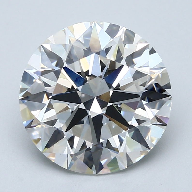 4.5 Carat Round - Natural Diamond - 4.65 - D - VS1 - EX - EX - EX - Diamonds By Rothschild