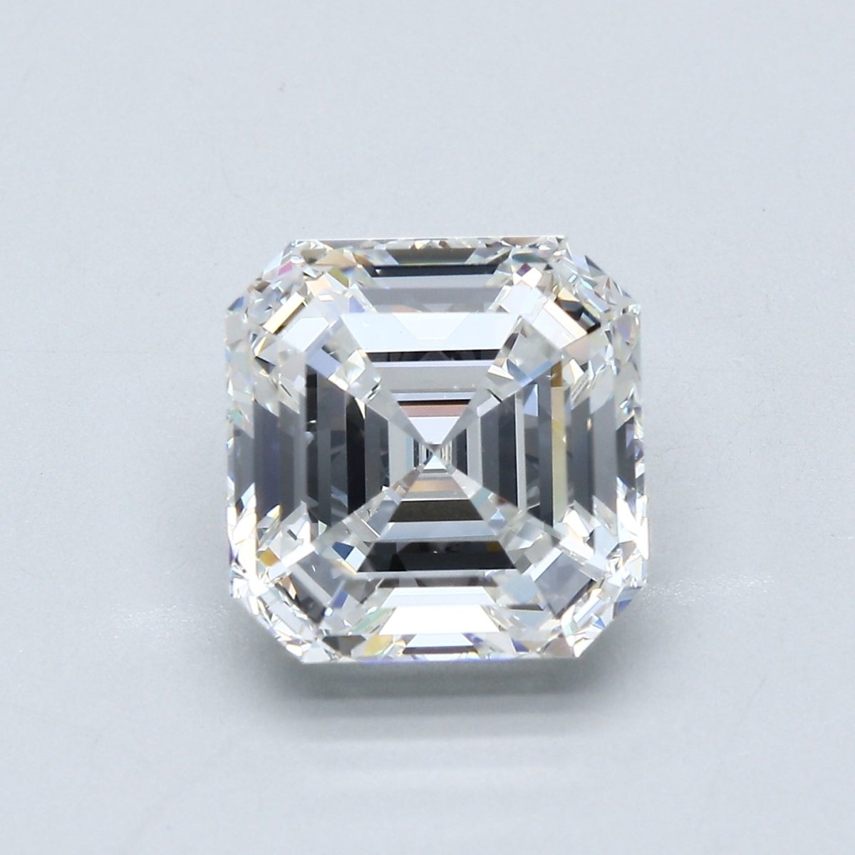 5 Carat Asscher - Natural Diamond - 5.2 - G - VS2 - EX - EX - EX - Diamonds By Rothschild