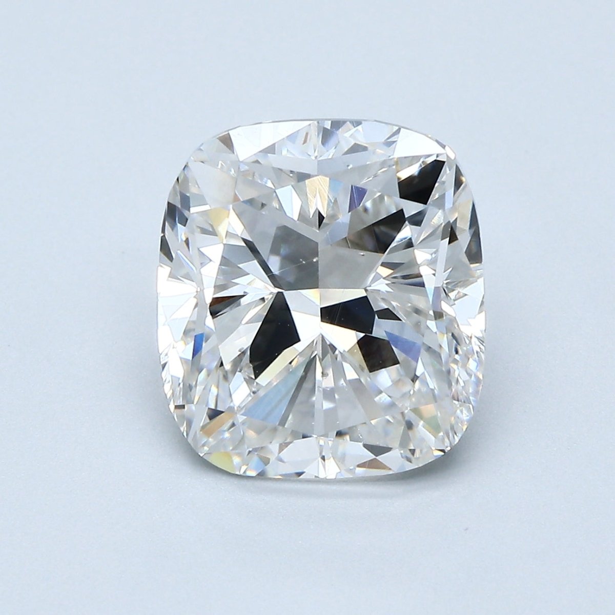 5 Carat Cushion - Natural Diamond - 5 - F - VS2 - VG - G - Diamonds By Rothschild