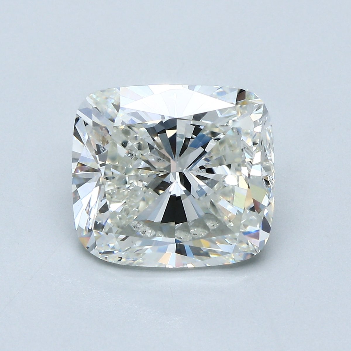 5 Carat Cushion - Natural Diamond - 5.04 - J - SI2 - EX - G - Diamonds By Rothschild