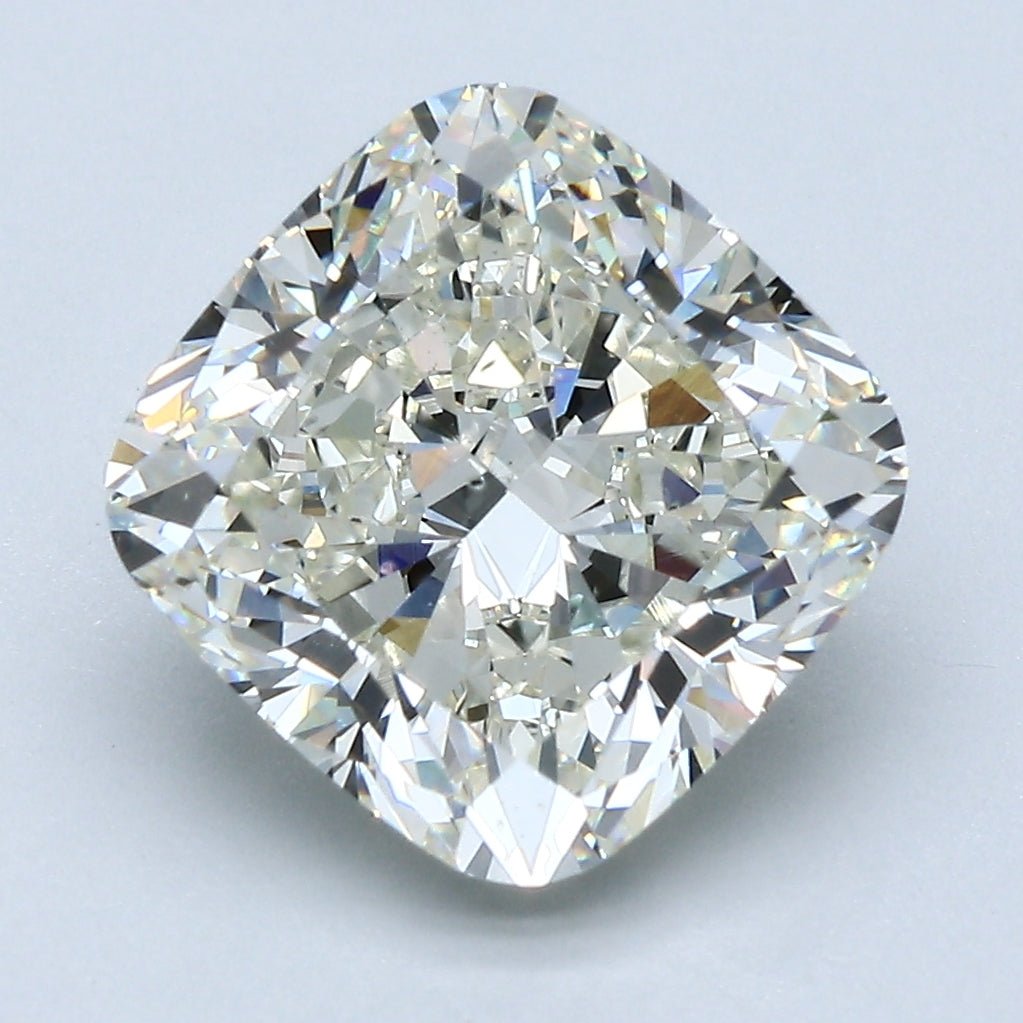 5 Carat Cushion - Natural Diamond - 5.06 - K - SI1 - VG - EX - EX - Diamonds By Rothschild
