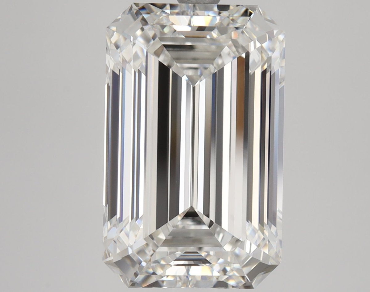 5 Carat Emerald Cut Natural Diamond - G FL - 5.01ct - EX Polish Grade - Diamonds By Rothschild