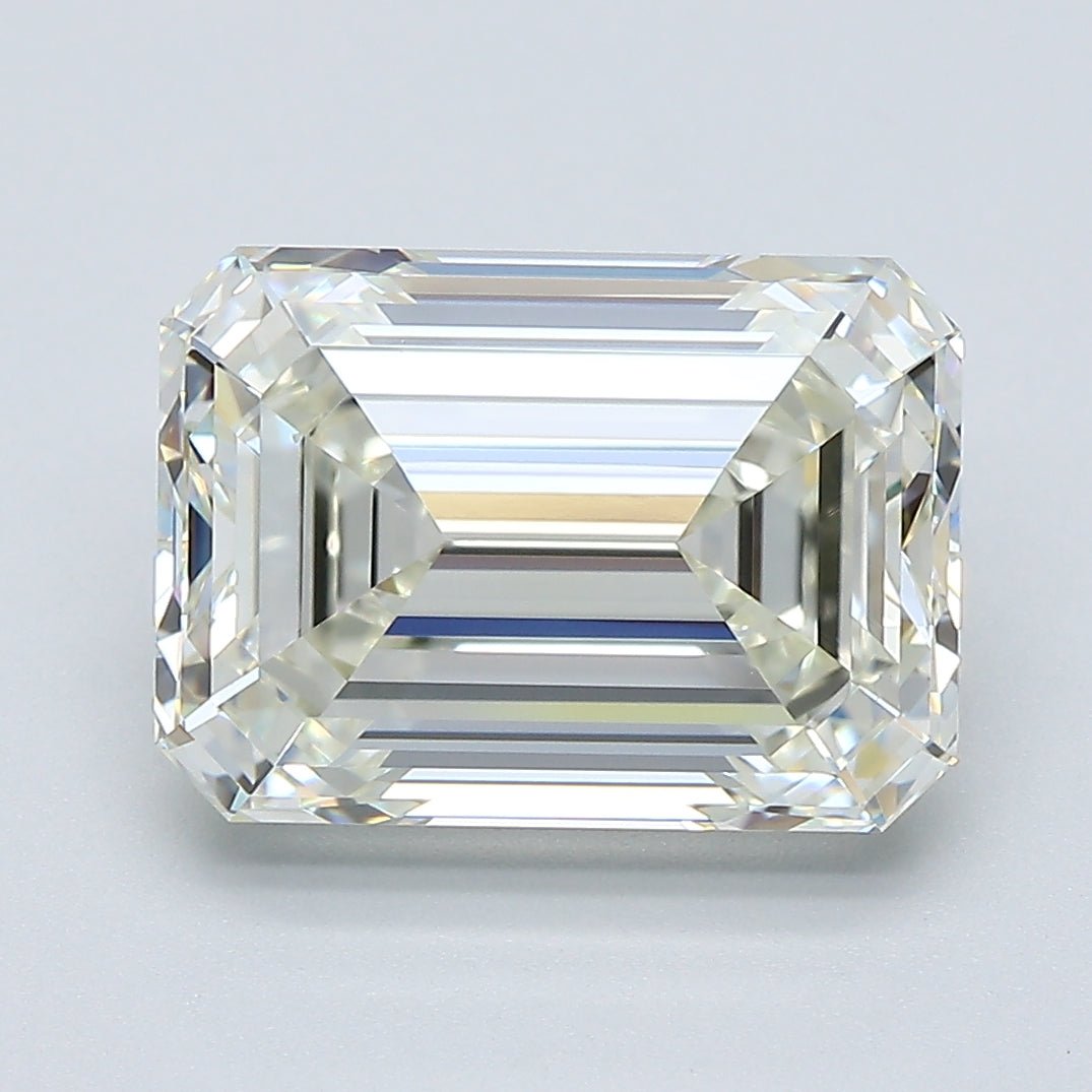 5 Carat Emerald - Natural Diamond - 4.8 - K - VS1 - VG - EX - EX - Diamonds By Rothschild