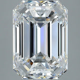 5 Carat Emerald - Natural Diamond - 5.01 - D - FL - VG - EX - EX - Diamonds By Rothschild