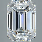 5 Carat EMERALD - Natural Diamond - 5.01 - D - FL - VG - EX - EX - Diamonds By Rothschild