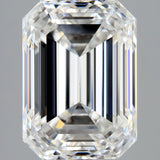 5 Carat Emerald - Natural Diamond - 5.01 - F - Very Slightly Included - VG - EX - EX - Diamonds By Rothschild