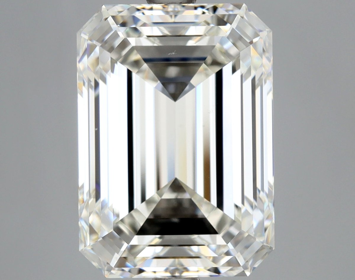 5 Carat Emerald - Natural Diamond - 5.01 - H - VS2 - EX - EX - Diamonds By Rothschild