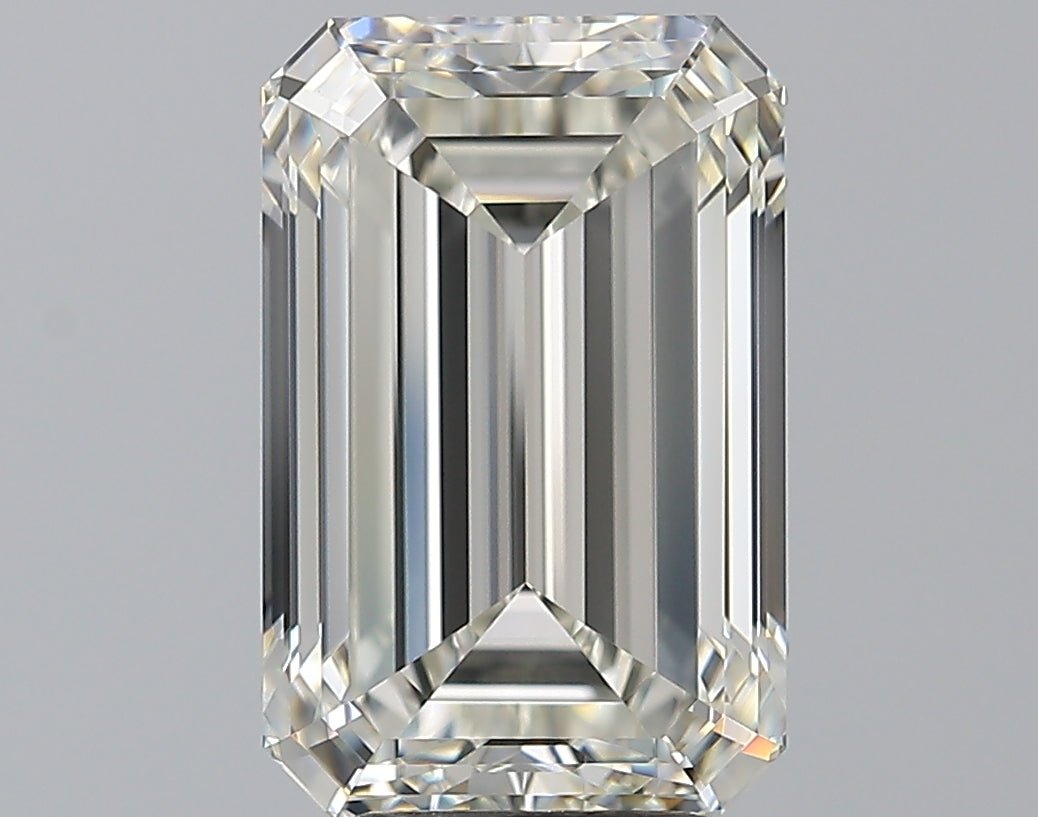 5 Carat Emerald - Natural Diamond - 5.01 - I - VVS2 - VG - EX - EX - Diamonds By Rothschild