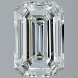 5 Carat Emerald - Natural Diamond - 5.02 - H - VVS2 - EX - EX - EX - Diamonds By Rothschild